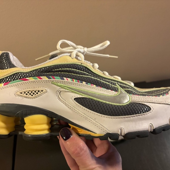 Women’s size 9.5 Nike Shock! Vibrant colors and super comfortable. - Picture 3 of 6